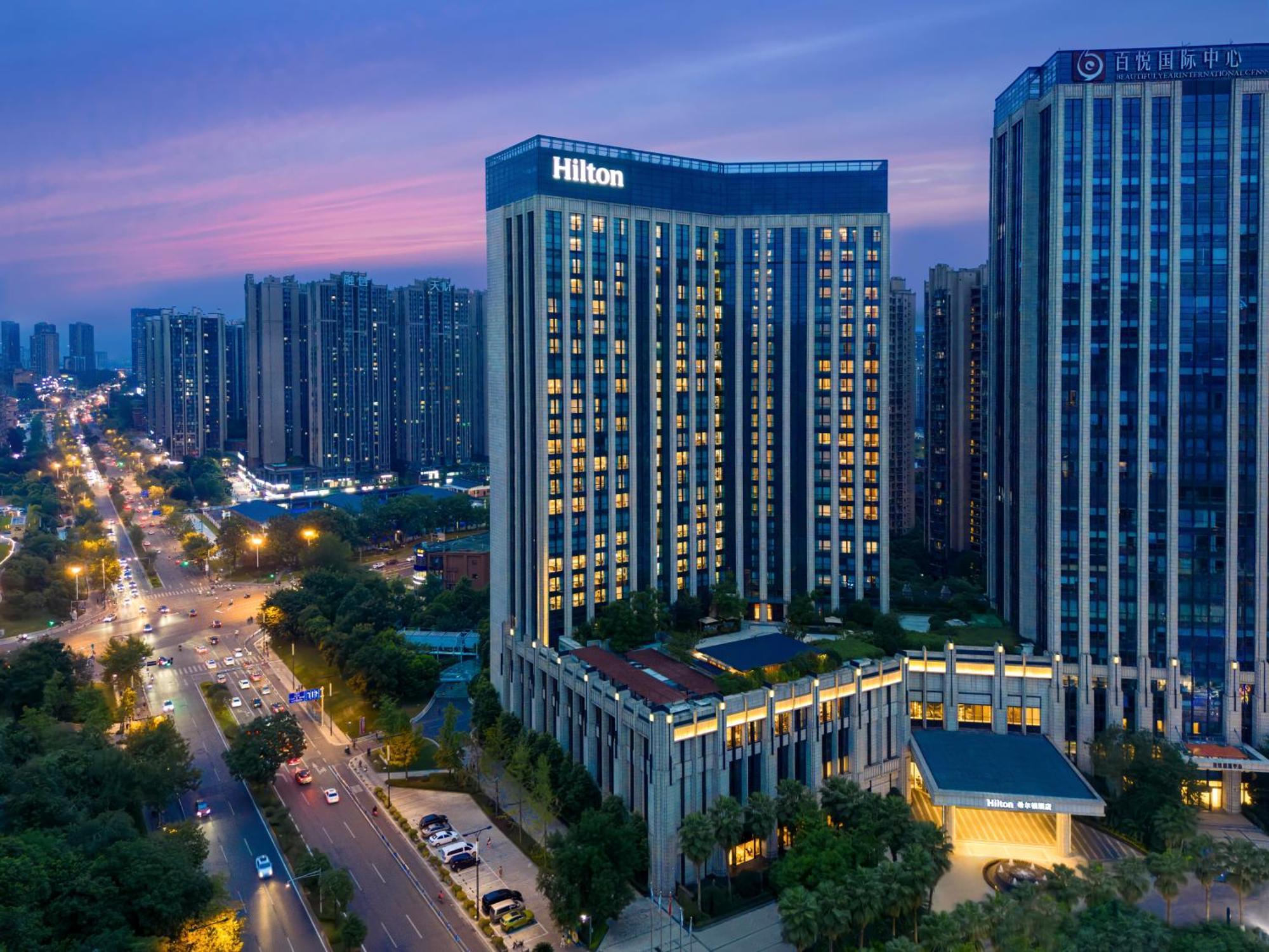 Hilton Chengdu Longquanyi Hotel Екстериор снимка